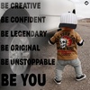 image:imageFunky Junque Kids 2 Tone Trucker Snapback HatPinstripe  BlackWhite