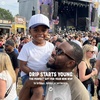 image:imageFunky Junque Kids 2 Tone Trucker Snapback HatPinstripe  NavyWhite