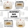 image:imageFunky Junque Kids 2 Tone Trucker Snapback HatPinstripe  RedBeige