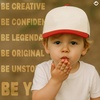 image:imageFunky Junque Kids 2 Tone Trucker Snapback HatRedBeige