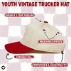 image:imageFunky Junque Kids 2 Tone Trucker Snapback HatRedBeige