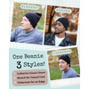 image:imageFunky Junque Knit Beanie  Soft Winter Hat amp Skull Cap Toboggan for Men and Women Warm Stretchy Cold Weather HatsBlack