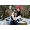 image:imageFunky Junque Knit Beanie  Soft Winter Hat amp Skull Cap Toboggan for Men and Women Warm Stretchy Cold Weather HatsCharcoal