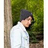 image:imageFunky Junque Mens Reflective Beanie Cuffed Running Winter HatBlack