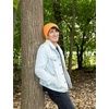 image:imageFunky Junque Mens Ribbed Knit Beanie Cable Fisherman Winter HatNeon Orange Beanie  Ribbed Knit