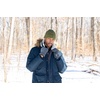 image:imageFunky Junque Mens Ribbed Knit Beanie Cable Fisherman Winter HatNeon Orange Beanie  Ribbed Knit