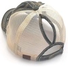 image:imageFunky Junque Messy Bun Ponytail Cap Distressed Trucker Baseball HatOlive Camo  Mesh