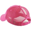 image:imageFunky Junque Messy Bun Ponytail Cap Distressed Trucker Baseball HatPink