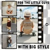 image:imageFunky Junque Toddler amp Kid Vintage TwoTone Embroidered Trucker Hat 2 Pack Bundle  Howdy  BrownBeige