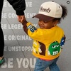 image:imageFunky Junque Vintage Adult Infant amp Kid TwoTone Embroidered Trucker Hat 3 Pack Bundle  Howdy  BrownBeige