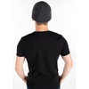 image:imageFunky Junque Winter Fisherman Beanie Mens Short Cuffed SkullcapBlack  2 Tone