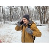 image:imageFunky Junque Winter Fisherman Beanie Mens Short Cuffed SkullcapBlack  2 Tone