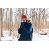 image:imageFunky Junque Winter Fisherman Beanie Mens Short Cuffed SkullcapBurgundy  Solid