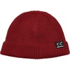 image:imageFunky Junque Winter Fisherman Beanie Mens Short Cuffed SkullcapBurgundy  Solid
