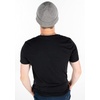 image:imageFunky Junque Winter Fisherman Beanie Mens Short Cuffed SkullcapLight Grey  2 Tone