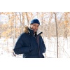 image:imageFunky Junque Winter Fisherman Beanie Mens Short Cuffed SkullcapNavy  Solid
