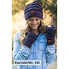 image:imageFunky Junque Winter Hat and Gloves for Women  Oversized Winter Hat amp Gloves Cozy Knit Slouchy Beanie Set for Cold WeatherBlack