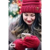 image:imageFunky Junque Winter Hat and Gloves for Women  Oversized Winter Hat amp Gloves Cozy Knit Slouchy Beanie Set for Cold WeatherFour Color Mix  31