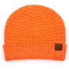 image:imageFunky Junque Womens Cozy Winter Beanie  Ultra Soft Knit Boucle Hat  Warm amp StylishNeon Orange  No Pom