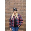 image:imageFunky Junque Womens Soft Chenille Beanie  Warm Stretchy Knit Winter Hat with BowsMini Velvet Bows  BlackIvory