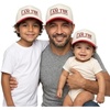 image:imageFunky Junque Adult Infant amp Kid Vintage TwoTone Embroidered Trucker Hat 3 Pack Bundle  Houston I Am The Problem  RedBeige