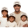 image:imageFunky Junque Adult Kid Infant amp Toddler Vintage TwoTone Embroidered Trucker Hat 4 Pack Bundle  Rowdy Upside Down  BeigeBrown