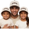 image:imageFunky Junque Adult Toddler amp Kid Vintage TwoTone Embroidered Trucker Hat 3 Pack Bundle  Rowdy Upside Down  BeigeBrown