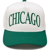 Chicago - Kelly Green/Beige