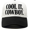 Cool It  Cowboy - White/Black