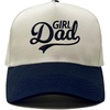 image:imageFunky Junque Adult Trucker Snapback Hat 2Tone Baseball CapGirl Dad  NavyBeige