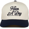 Have a Day - Navy/Beige