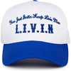 L.i.v.i.n - White/Royal Blue