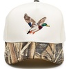Mallard Duck - Wood Camo/Beige