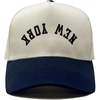 New York (Upside Down) - Navy/Beige