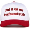 Put It on My Boyfriends Tab - Red/White