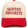 Santa's Favorite - Red/Beige