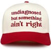 Undiagnosed But Something Ain't Right - Red/Beige
