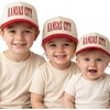 image:imageFunky Junque Infant Toddler amp Kid Vintage TwoTone Embroidered Trucker Hat 3 Pack Bundle  Kansas City  RedBeige