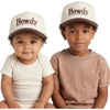 image:imageFunky Junque Infant amp Kid Vintage TwoTone Embroidered Trucker Hat 2 Pack Bundle  Howdy  BrownBeige