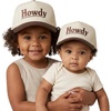 image:imageFunky Junque Infant amp Toddler Vintage TwoTone Embroidered Trucker Hat 2 Pack Bundle  Howdy  BrownBeige