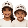 image:imageFunky Junque Toddler amp Kid Vintage TwoTone Embroidered Trucker Hat 2 Pack Bundle  Rowdy Upside Down  BeigeBrown