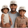 image:imageFunky Junque Vintage Adult Toddler amp Kid TwoTone Embroidered Trucker Hat 3 Pack Bundle  Howdy  BrownBeige