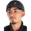 image:imageFunky Junque Winter Fisherman Beanie Mens Short Cuffed SkullcapBlack  2 Tone