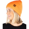 image:imageFunky Junque Womens Cozy Winter Beanie  Ultra Soft Knit Boucle Hat  Warm amp StylishNeon Orange  No Pom