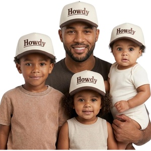 image:imageFunky Junque Adult Kid Infant amp Toddler Vintage TwoTone Embroidered Trucker Hat  4 Pack Bundle  Howdy  BrownBeige