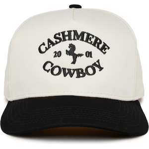 image:imageFunky Junque Adult Trucker Snapback Hat 2Tone Baseball CapCashmere Cowboy  BeigeBlack