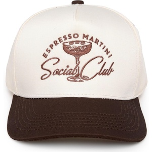 image:imageFunky Junque Adult Trucker Snapback Hat 2Tone Baseball CapEspresso Martini Social Club  BeigeBrown