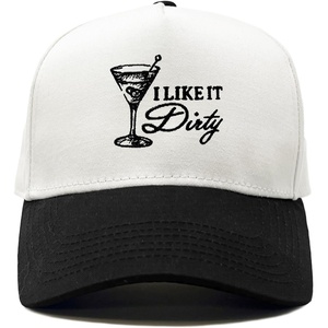 image:imageFunky Junque Adult Trucker Snapback Hat 2Tone Baseball CapI Like It Dirty  BlackWhite