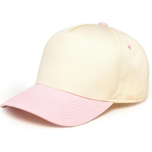 image:imageFunky Junque Adult Trucker Snapback Hat 2Tone Baseball CapLight PinkBeige