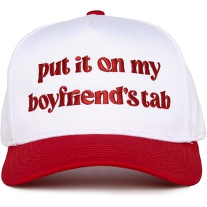 image:imageFunky Junque Adult Trucker Snapback Hat 2Tone Baseball CapPut It on My Boyfriends Tab  RedWhite